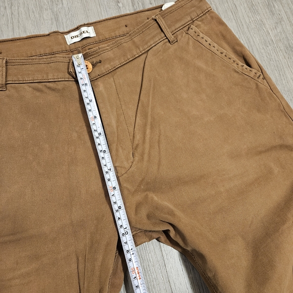 Diesel 38x34 Slim Tan Chinos for Men - Picture 10 of 13